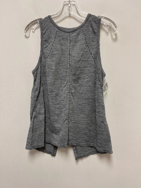 Women's Yoga Tops for Soft Comfort -Grey Athletic Tank Top Athleta, Size S
