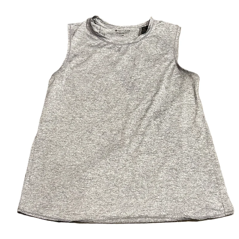 Stylish Yoga Tops for Yoga Practice -Grey Athletic Tank Top By Athleta, Size: Xs