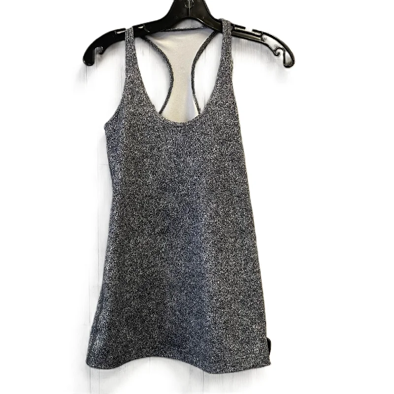 Yoga Tops for Flexibility and Support -Grey Athletic Tank Top By Lululemon