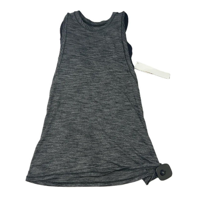 Yoga Tops for Better Posture and Comfort -Grey  Athletic Tank Top By Lululemon