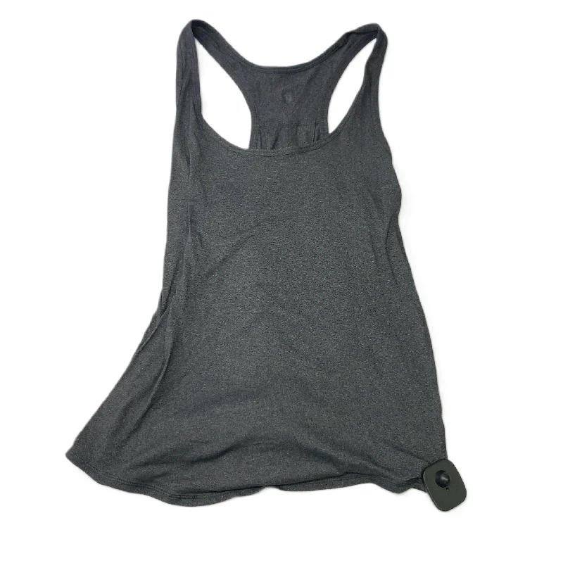 Soft and Relaxed Yoga Tops for Flexibility -Grey  Athletic Tank Top By Lululemon  Size: M