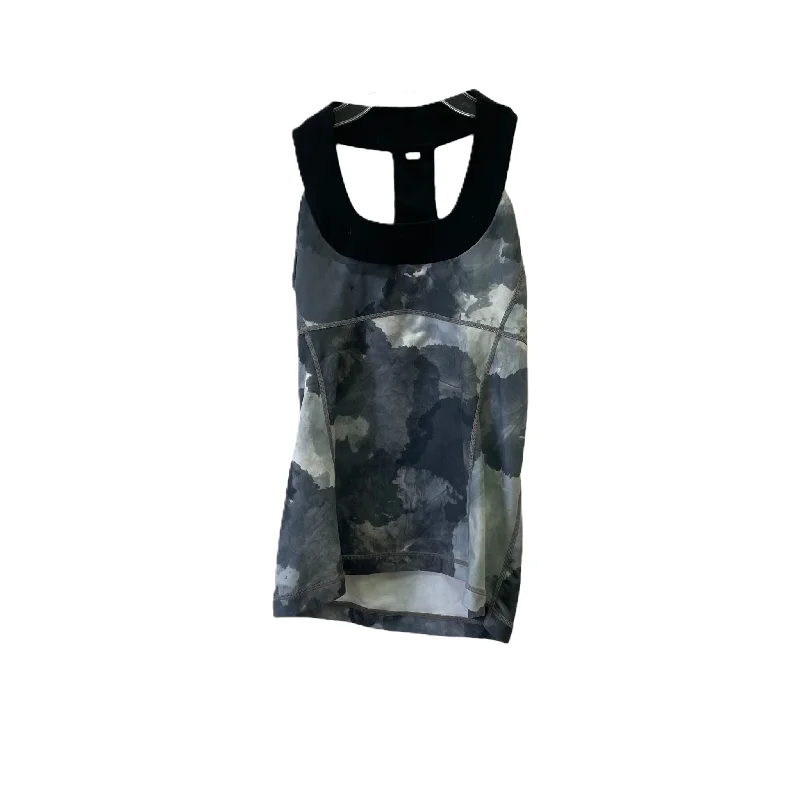 Yoga Tops for Comfortable Movement -Grey Athletic Tank Top By Lululemon, Size: S