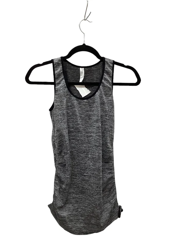 Yoga Tops for Maximum Stretch -Grey Athletic Tank Top Cmf, Size M