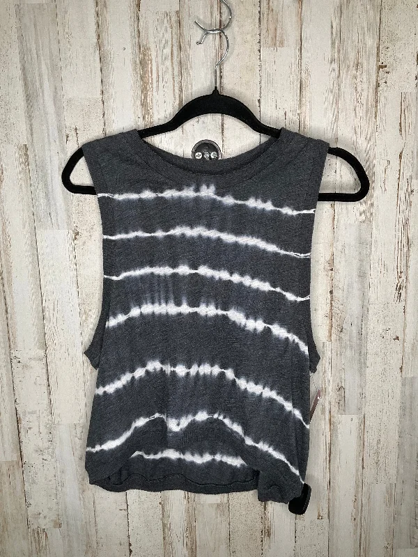 Performance Yoga Tops for Flexibility -Grey Athletic Tank Top Free People, Size Xs