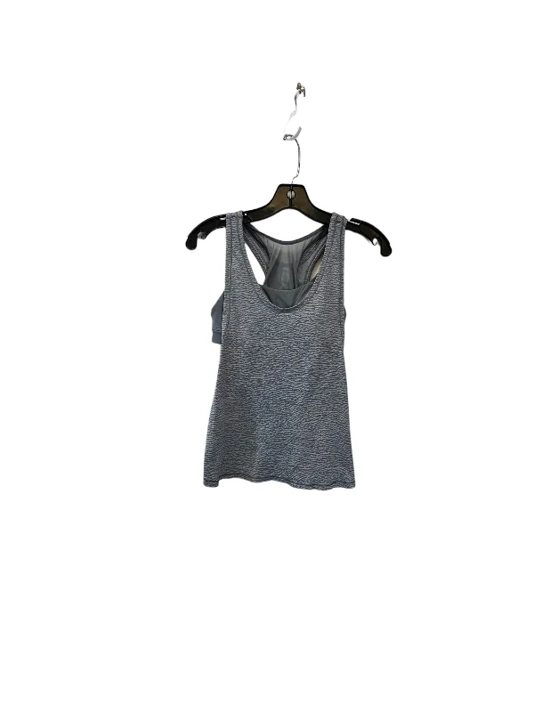 Comfortable Yoga Tops for Every Day Use -Grey Athletic Tank Top Lululemon, Size 4