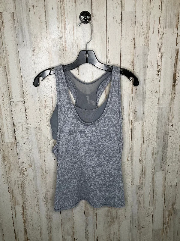 Loose Yoga Tops for Breathability -Grey Athletic Tank Top Lululemon, Size 8