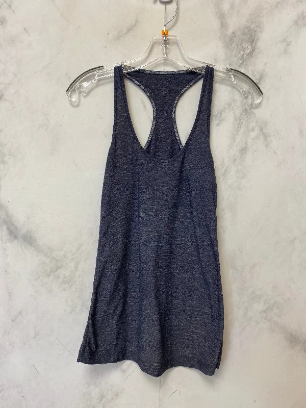 Yoga Tops for Yoga and Exercise Classes -Grey Athletic Tank Top Lululemon, Size S