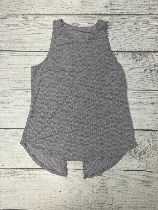 Women's Yoga Tops with Seamless Construction -Grey Athletic Tank Top Lululemon, Size S Women's Yoga Tops with Seamless Construction -Grey Athletic Tank Top Lululemon, Size S