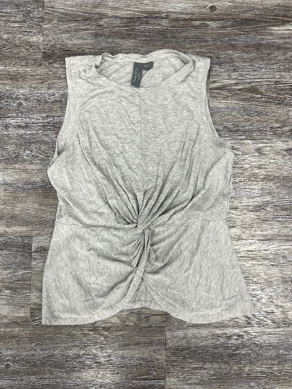 Lightweight Yoga Tops for Summer -Grey Athletic Tank Top Sweaty Betty, Size S