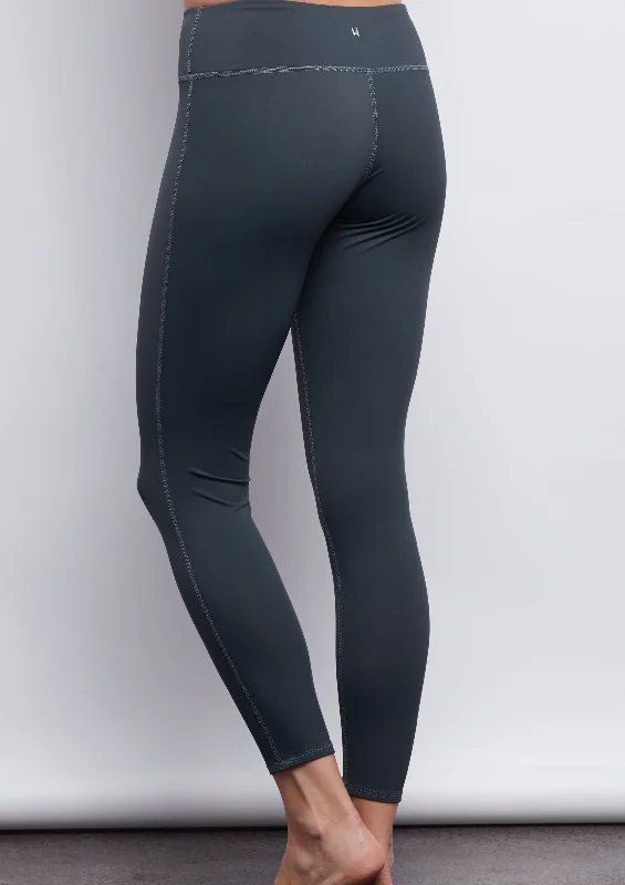 Yoga Pants for Active Lifestyles -Grey Sculpt 7/8 Legging