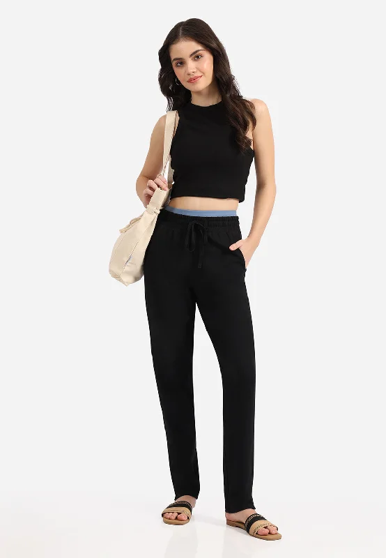 Full Coverage Yoga Pants for Women -Groove-in Cotton Joggers