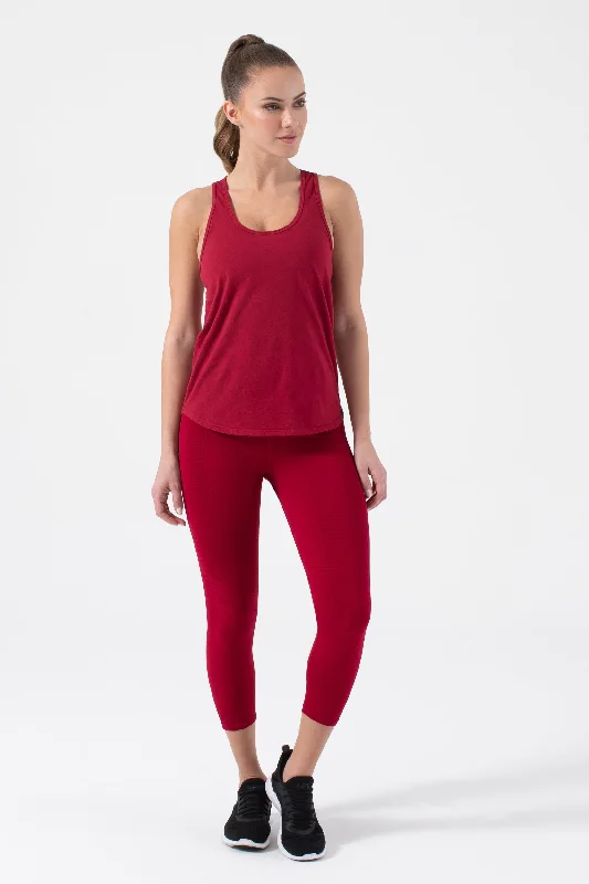Yoga Tops for Athleisure Style -GROUNDWORK TANK