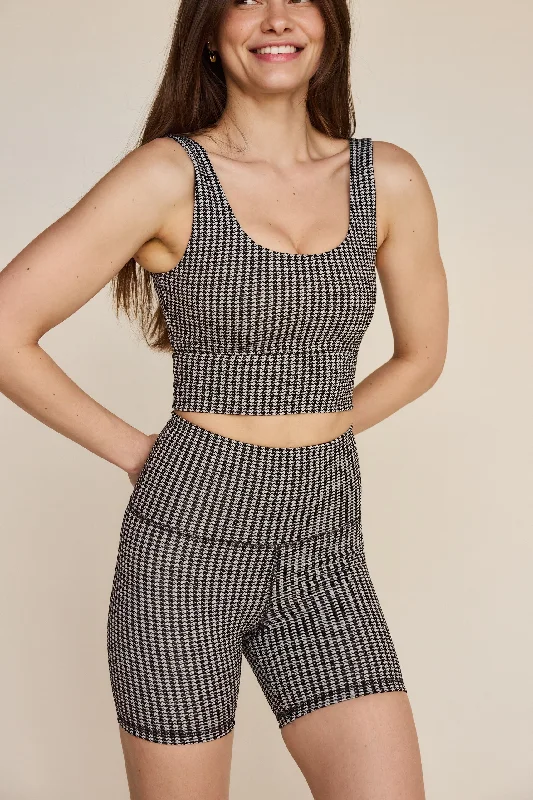 Black / White Houndstooth