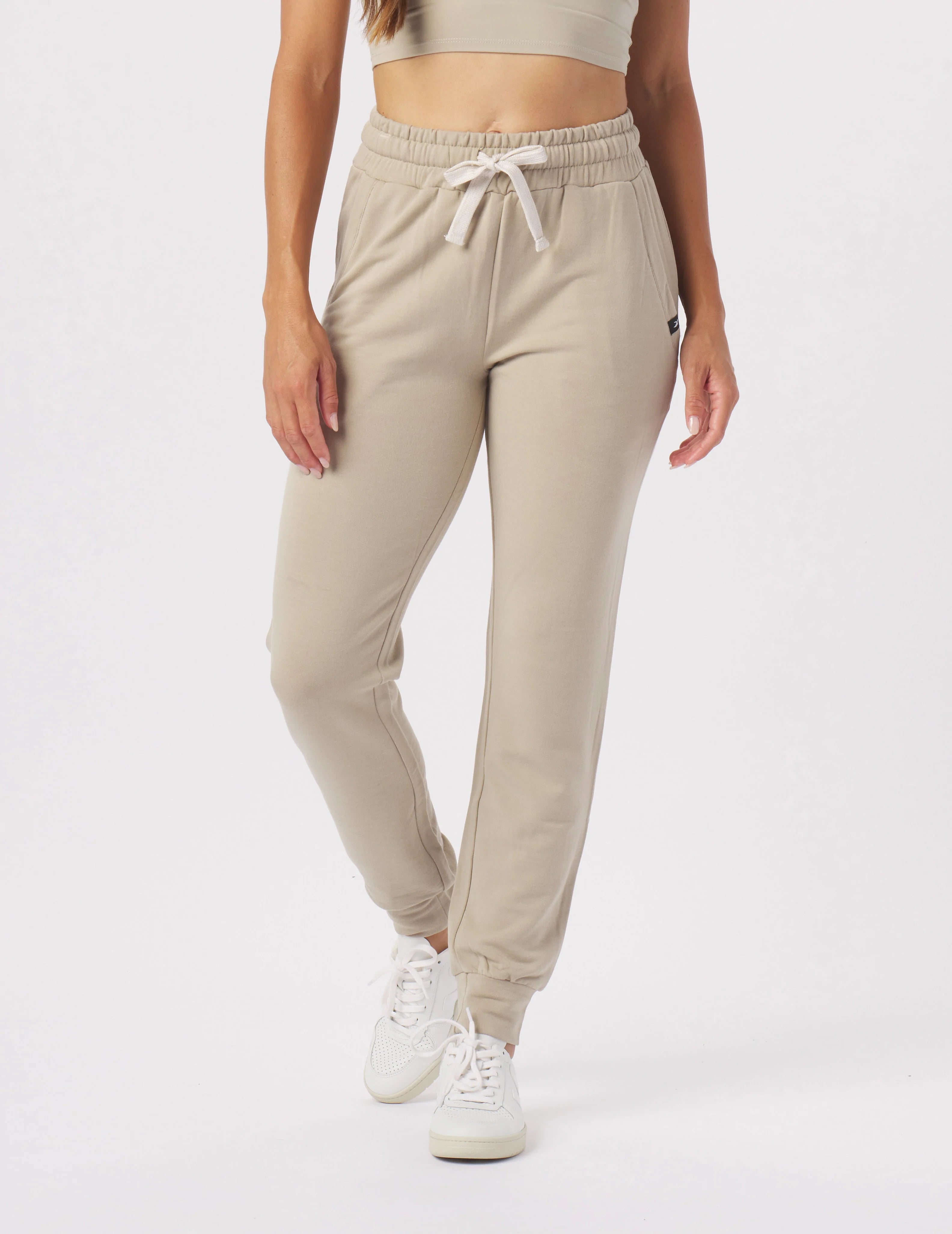 Yoga Pants for Daily Wear -Halfway Jogger: Linen
