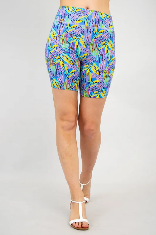 Yoga Shorts for Flexible Poses -Hallie Shorts, Laval, Bamboo