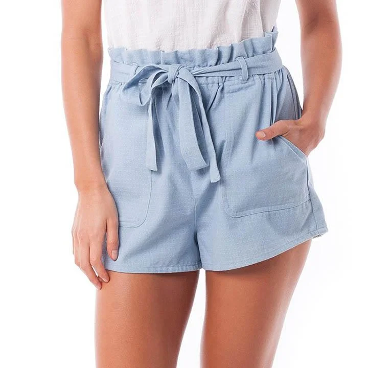 Comfortable Yoga Shorts for Strength Training -Harper Short - Sun Bleach