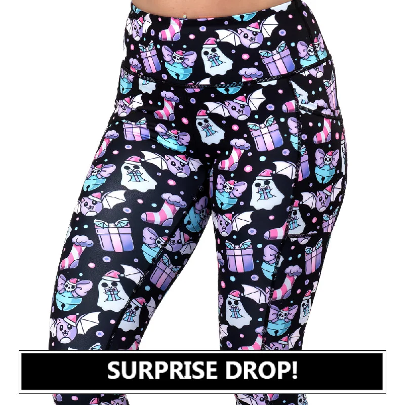 Yoga Pants for Daily Wear -Haunted Holidays Leggings