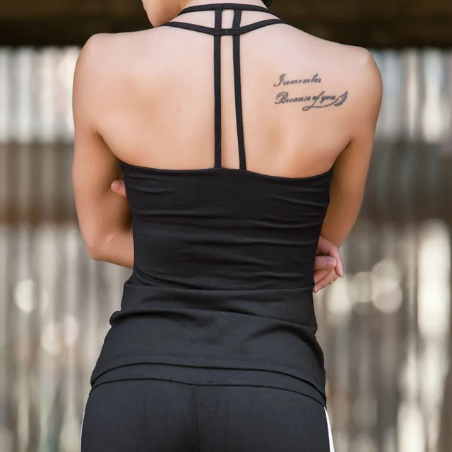 Stretchable Yoga Tops for Maximum Flexibility -HEAL ORANGE Backless Yoga Shirts