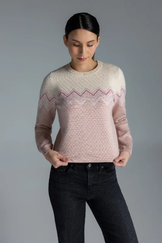 Eco-Friendly Yoga Tops for Women -HeatNest Apres-ski Sweater