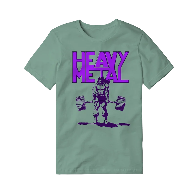 Yoga Tops for Full Range of Motion -Heavy Metal HULK EDITION (PREMIUM OVERSIZED TEE)