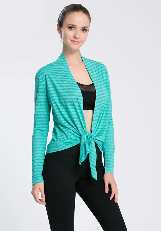 Yoga Tops for Flexibility and Easy Poses -Wrap Breathable Cardigan