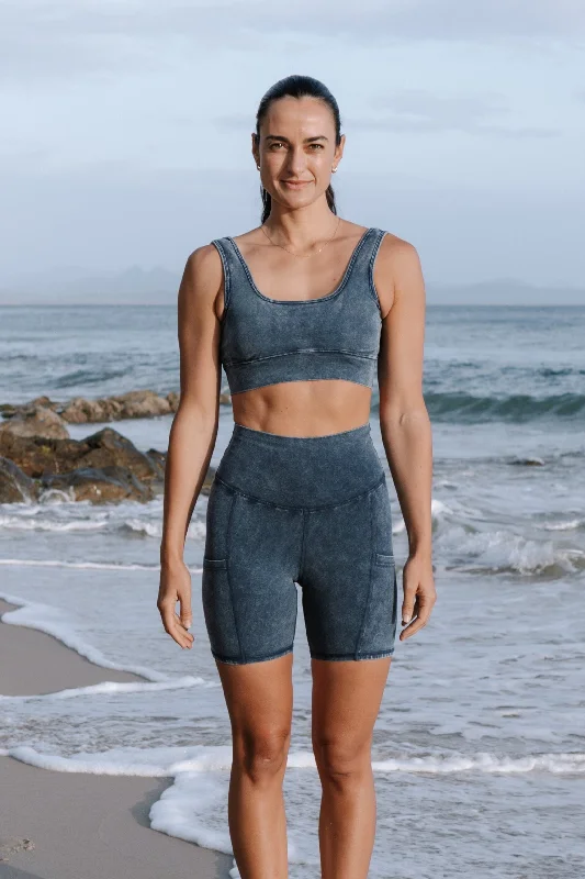 Stylish Yoga Shorts for Fitness Enthusiasts -Hemp Bike Short 3.0 with Pockets