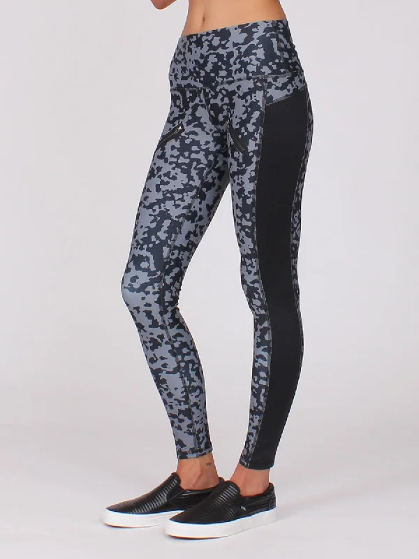 Yoga Pants for Increased Flexibility -High Beam 7/8 Leggings Lava | Final Sale