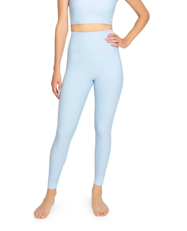 Soft Yoga Shorts for Relaxation and Yoga -High Rise Leggings In Windsurfer