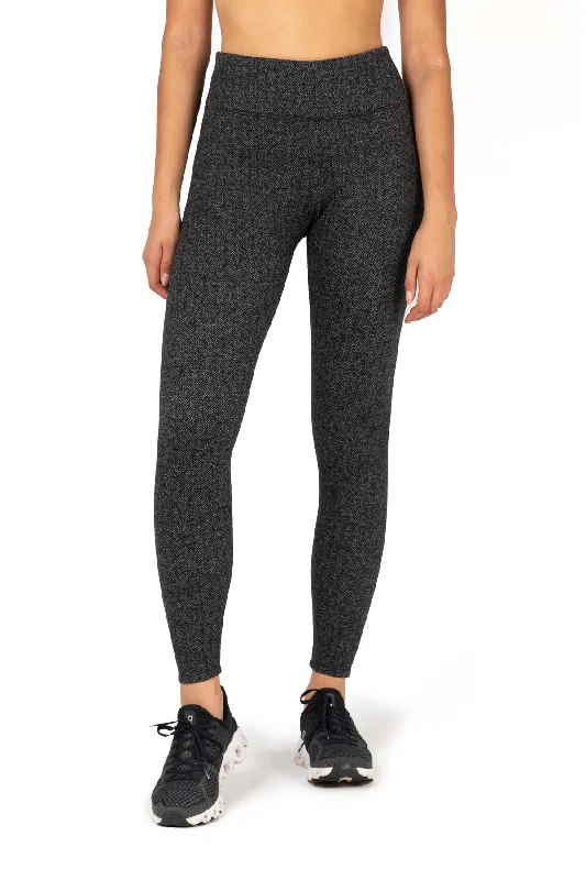 Yoga Pants for Flexibility and Balance -Meadow Zig-Zag Warm Leggings