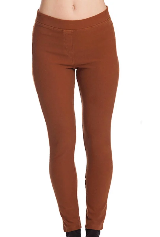 Yoga Shorts for Outdoor Workouts -High Waisted Jegging In Mocha