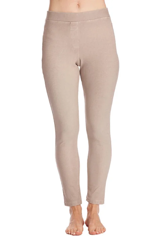 Comfortable Yoga Shorts for Flexibility -High Waisted Jegging In Oatmeal