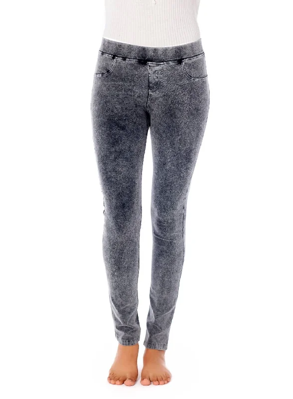 Yoga Shorts for Stretch and Flexibility -High Waisted Legging In Charcoal
