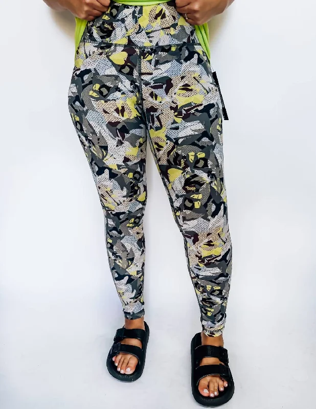 Yoga Shorts for Long-Term Wear -High Waisted Legging In Print