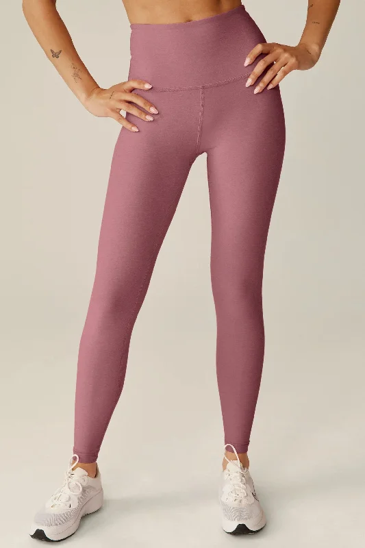 Yoga Shorts for Running -High Waisted Leggings - Orchid Blossom