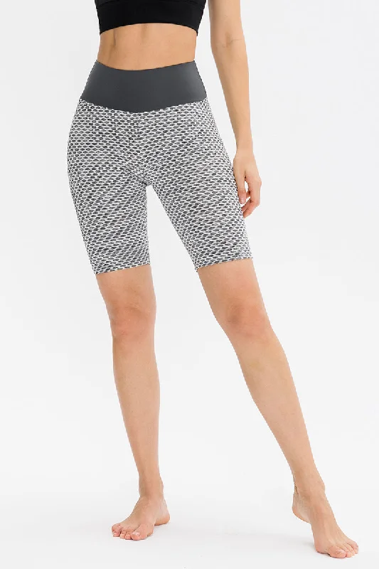 Comfortable Yoga Shorts for Full Movement -High Waisted Ruched Butt Lifting Shorts