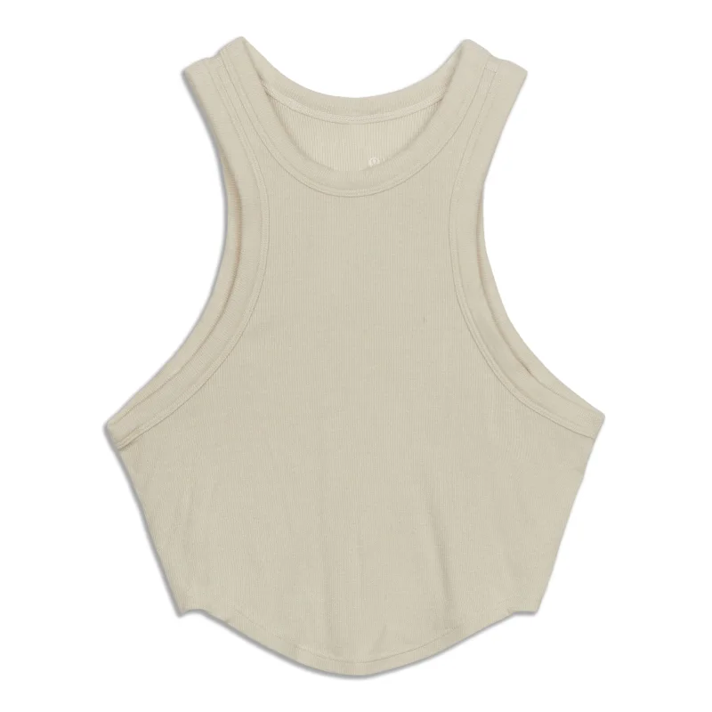 Women's Yoga Tops for Flexibility in Practice -Hold Tight Cropped Tank Top - Resale