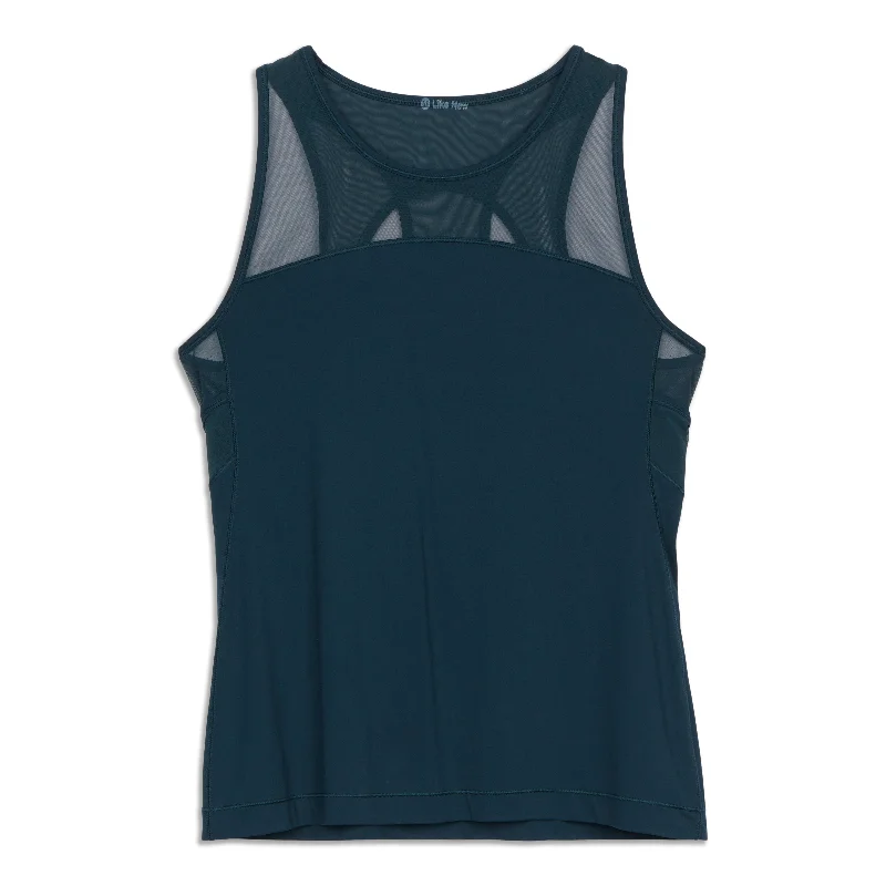 Women's Yoga Tops for Pilates and Flexibility -Home Stretch Tank Top - Resale