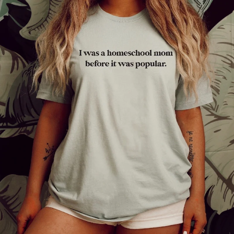 Women's Yoga Tops with Ribbed Fabric -Homeschool Mom • Tee