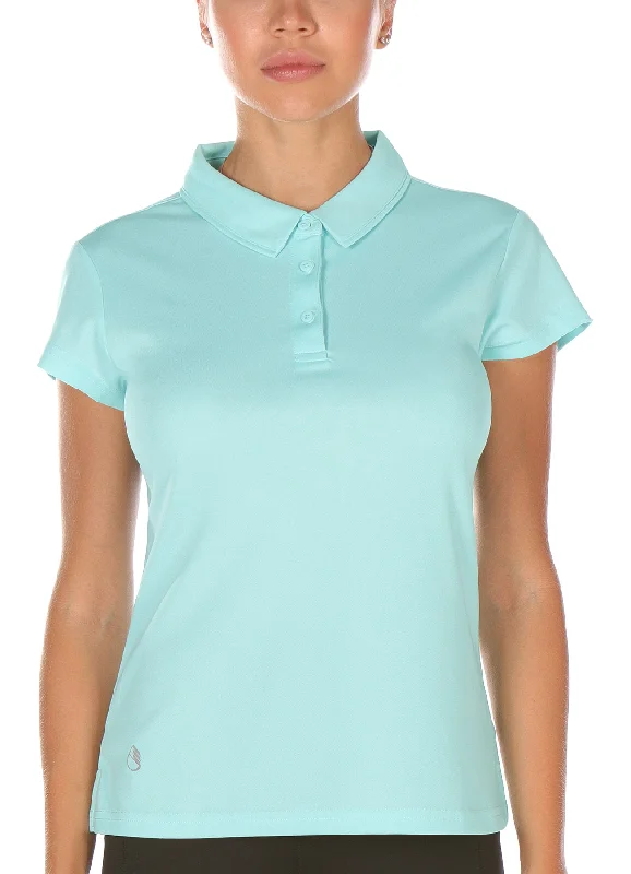 Yoga Tops for Flexibility in Every Pose -T28 icyzone Women's Athletic Golf Polo Shirts Stretch Pique Short Sleeve Tops Yoga Tops for Flexibility in Every Pose -T28 icyzone Women's Athletic Golf Polo Shirts Stretch Pique Short Sleeve Tops