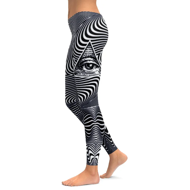 Yoga Pants for Sports and Fitness -Illuminati Leggings