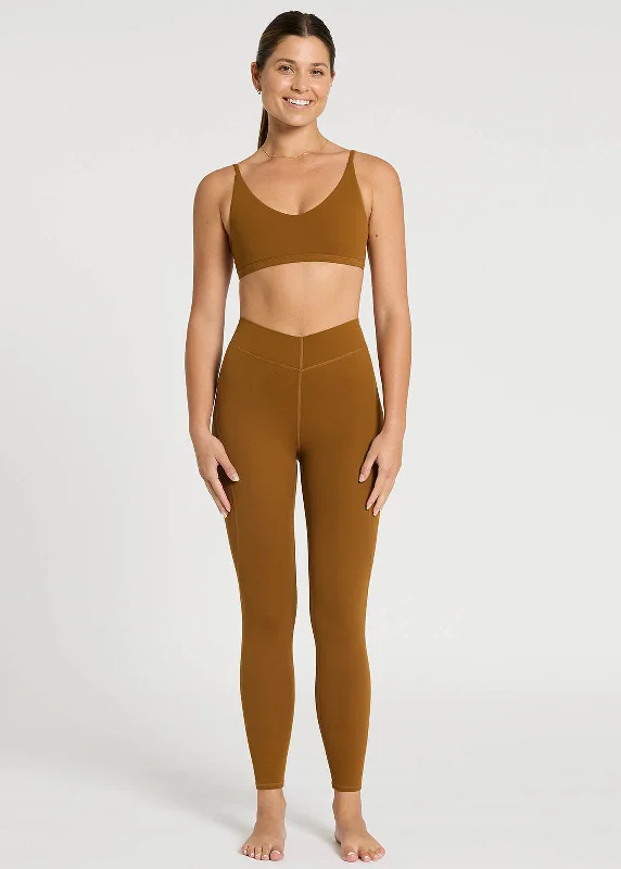 Affordable Yoga Pants for Comfort -In Motion V Waist 7/8 Legging