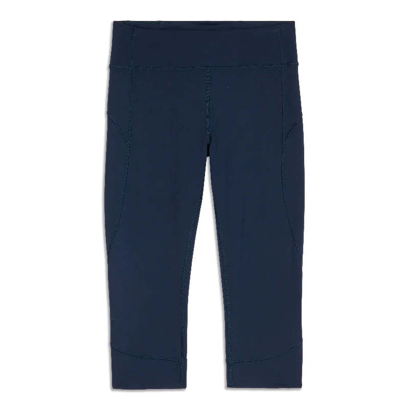 Comfortable Compression Yoga Pants -In Movement Crop - Resale