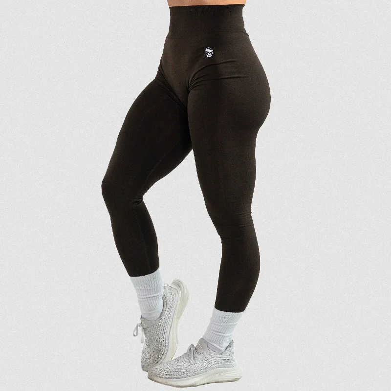 Yoga Pants for Flexibility and Stability -Infinity Leggings - Espresso