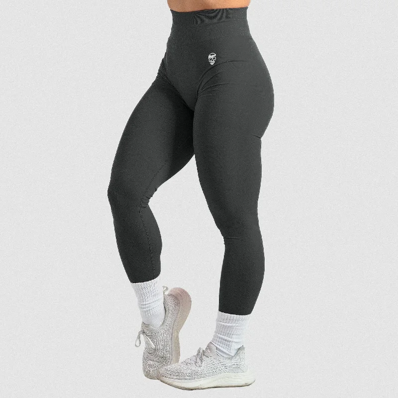 Yoga Pants for Improving Flexibility -Infinity Leggings - Flat Gray
