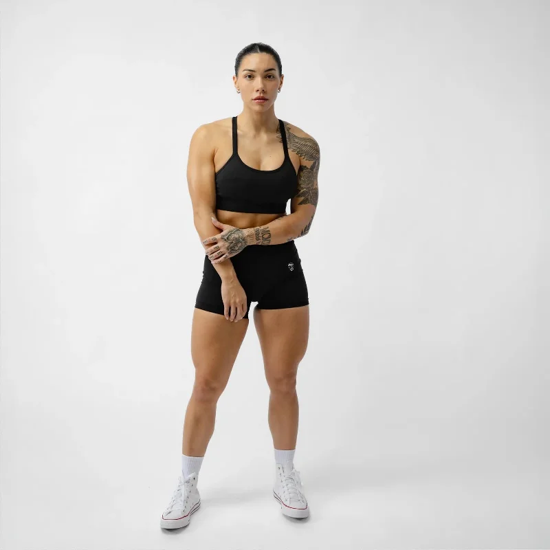Yoga Shorts for Pilates and Core Strength -Infinity Shorts & Legacy Bra Combo