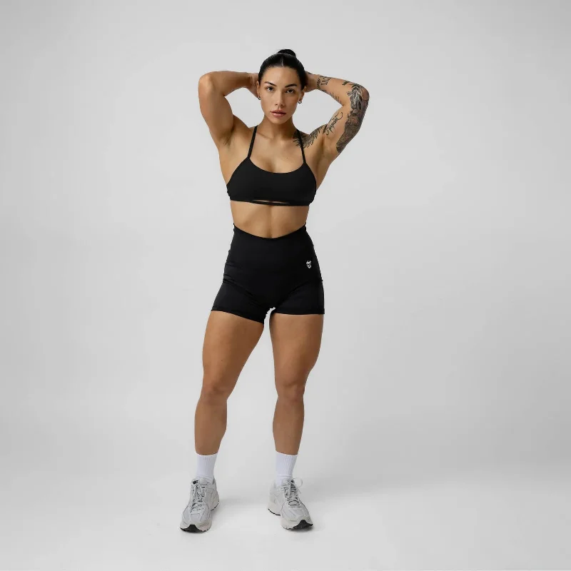 Stretchy Yoga Shorts for Core Workouts -Infinity Shorts & Strategy Bra Combo