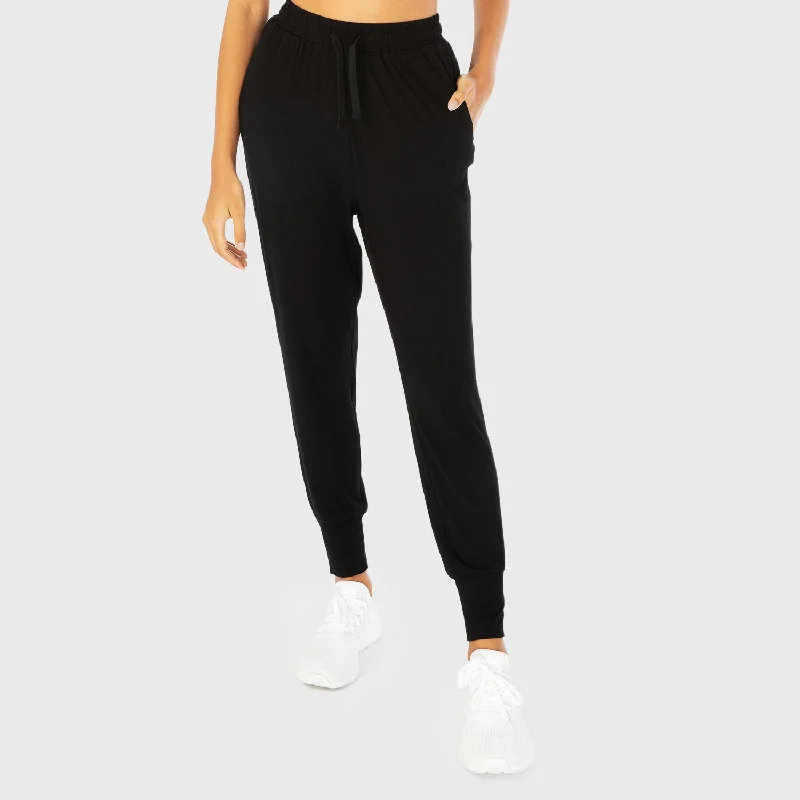 Yoga Pants for Mobility and Strength -Infinity Studio Joggers - Black
