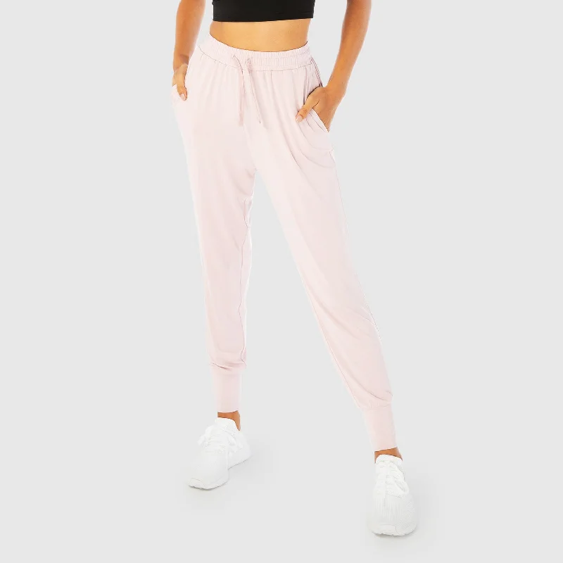 Yoga Pants for Stronger Poses -Infinity Studio Joggers - Light Elderberry