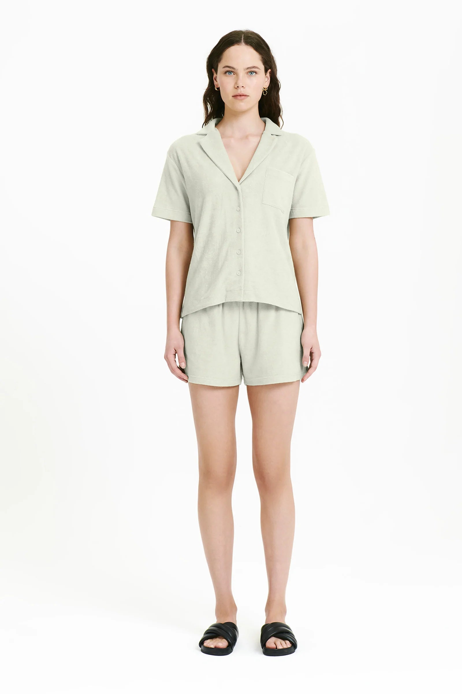 Yoga Shorts for Flexibility and Stability -Inka Terry Short