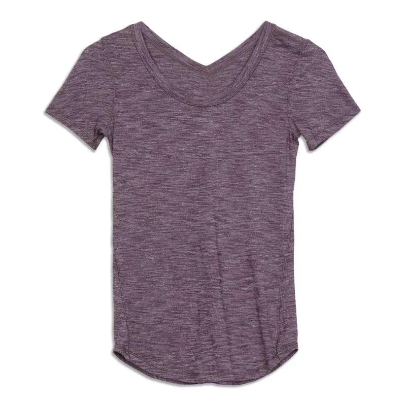 Comfortable Yoga Tops for High-Intensity Workouts -Intensi-Tee Short Sleeve Shirt - Resale